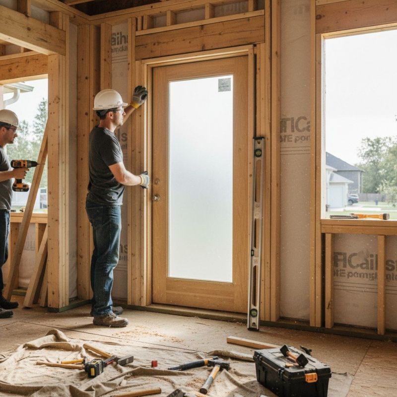 Farmhouse Door Installation
