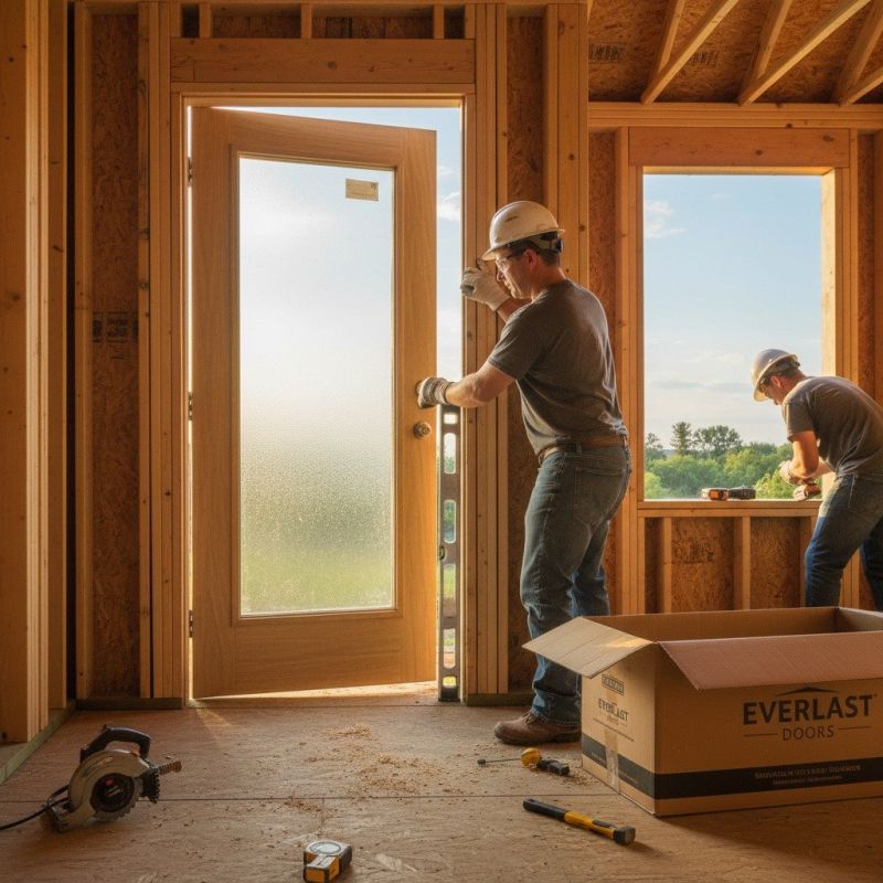 Patio Door Installation detail