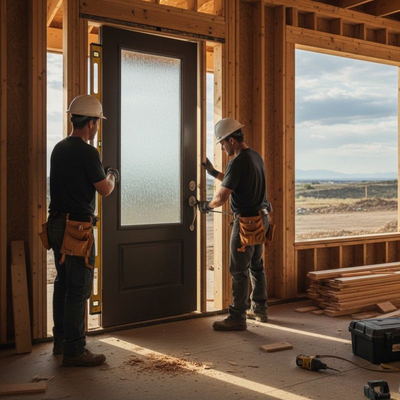 Maple Door Installation